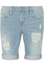 Le Garcon distressed Bermuda shorts