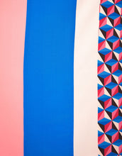 MSGM Stripe & Geometric Tunic Dress